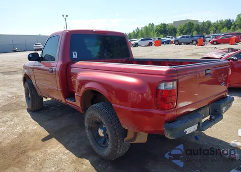 2004 Ford Ranger Xl/Xlt из США, поврежденный, VIN 1FTYR10D84PA84325